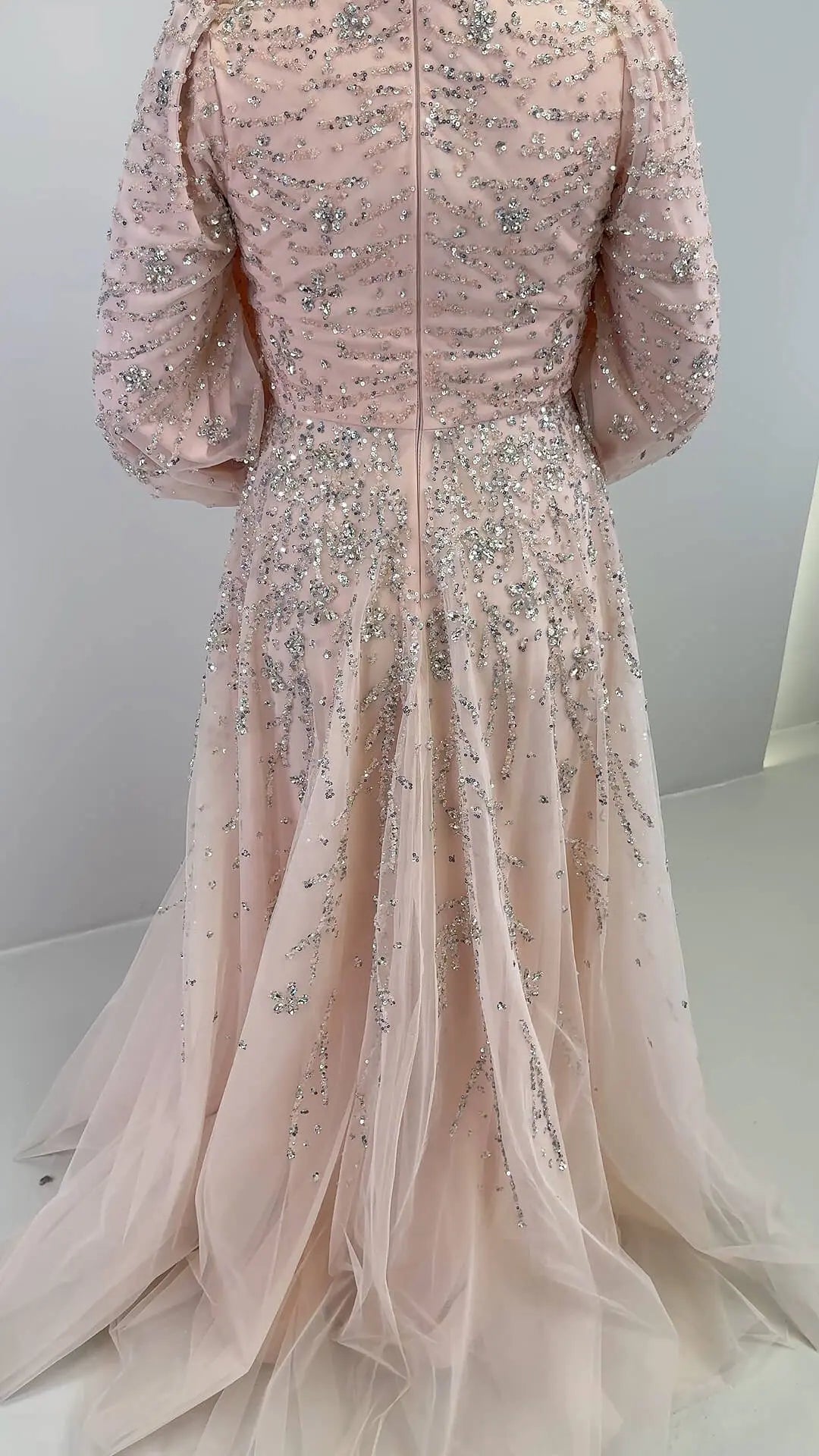 Elsa aftenkjole rosa
