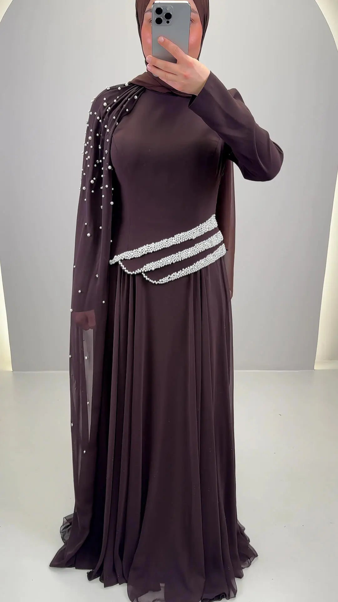 Seyla Evening dress Brown
