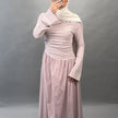 Selena Elbise Pembe