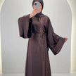 Nesa Abaya Kahverengi