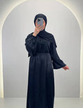 Simla Abaya Sort